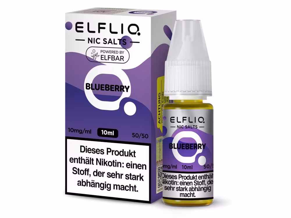 ELFLIQ - Blueberry - Nikotinsalz Liquid 1 ELFLIQ - Blueberry - Nikotinsalz Liquid
