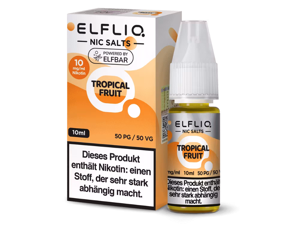 ELFLIQ - Tropical Fruit - Nikotinsalz Liquid 1 ELFLIQ - Tropical Fruit - Nikotinsalz Liquid