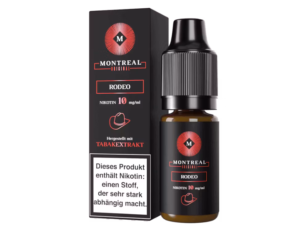 Montreal Original - Rodeo - Nikotinsalz Liquid 1 Montreal Original - Rodeo - Nikotinsalz Liquid