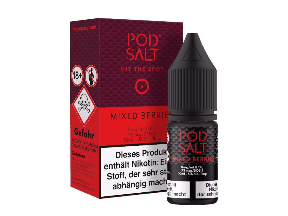 Pod Salt - Mixed Berries - Nikotinsalz Liquid 1 Pod Salt - Mixed Berries - Nikotinsalz Liquid