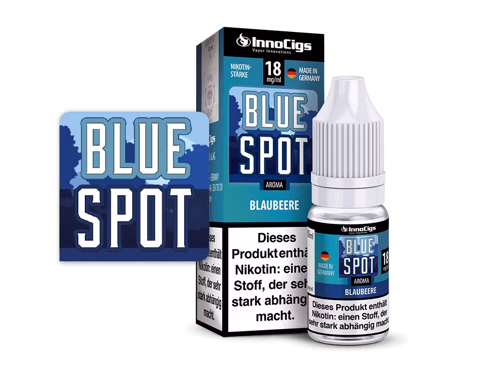 InnoCigs Blue Spot Blaubeeren 1 InnoCigs Blue Spot Blaubeeren