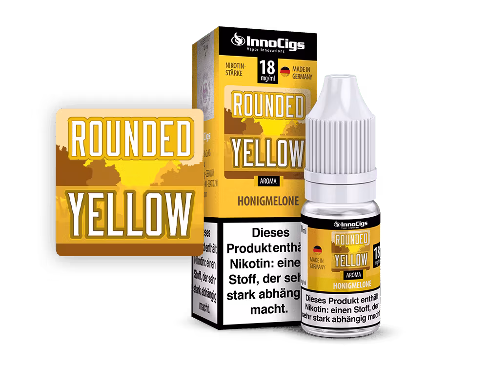 InnoCigs Rounded Yellow Honigmelonen 1 InnoCigs Rounded Yellow Honigmelonen