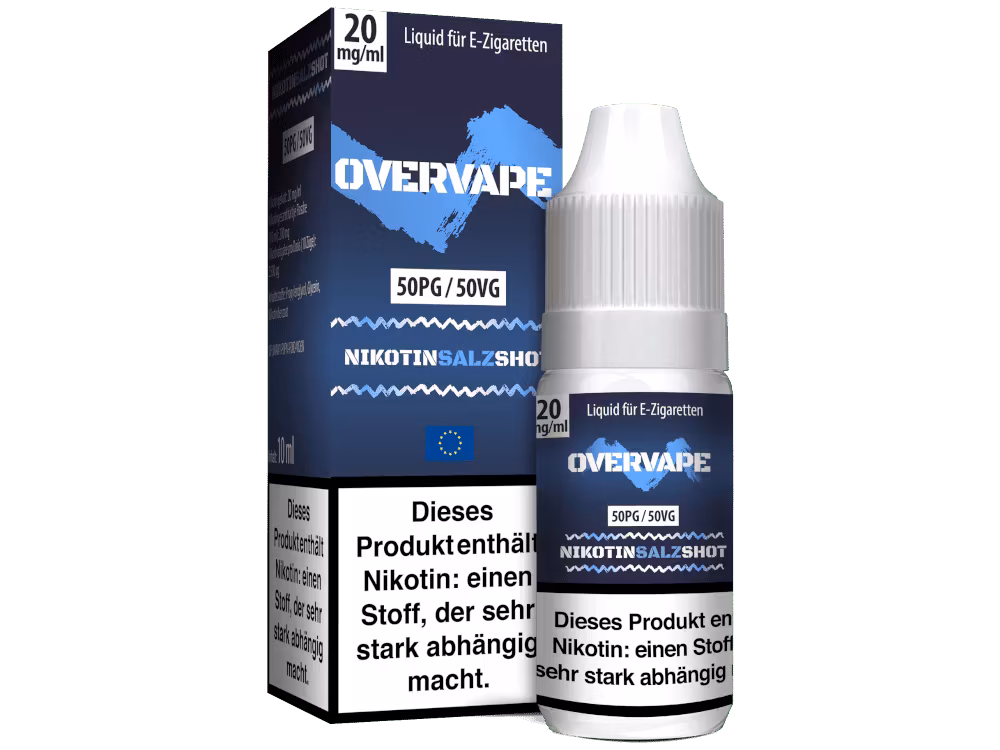 Overvape Nikotinsalz Shot 1 Overvape Nikotinsalz Shot 50/50