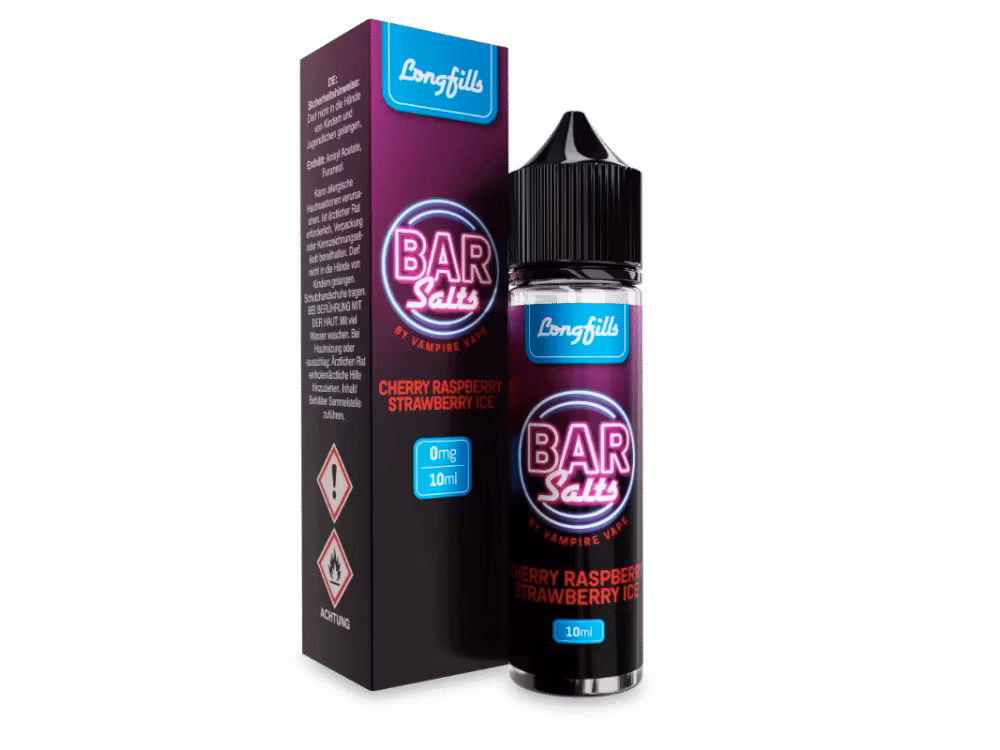 Vampire Vape Bar Salts Cherry Raspberry Strawberry Ice 10 ml 1 Vampire Vape Bar Salts Cherry Raspberry Strawberry Ice 10 ml