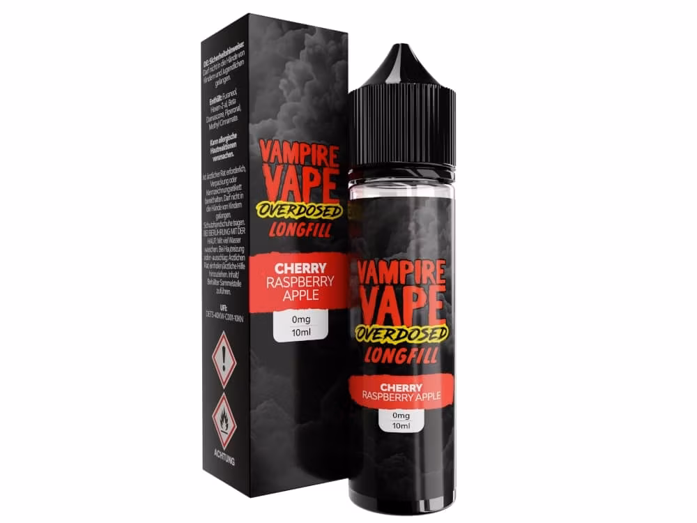 Vampire Vape - Overdosed - Cherry Raspberry Apple - Aroma 10 ml 1 Vampire Vape - Overdosed - Cherry Raspberry Apple - Aroma 10 ml