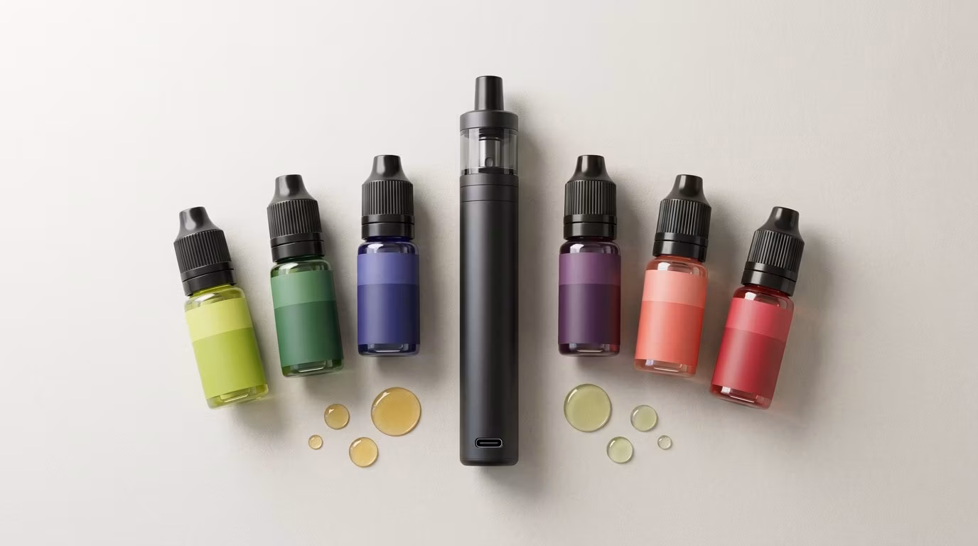 Richtige Liquid finden leicht gemacht: Unser Ratgeber erklärt dir Nikotinstärke, PG/VG-Verhältnis und Aromen – damit du genau das Liquid findest, das zu deiner E‑Zigarette passt.