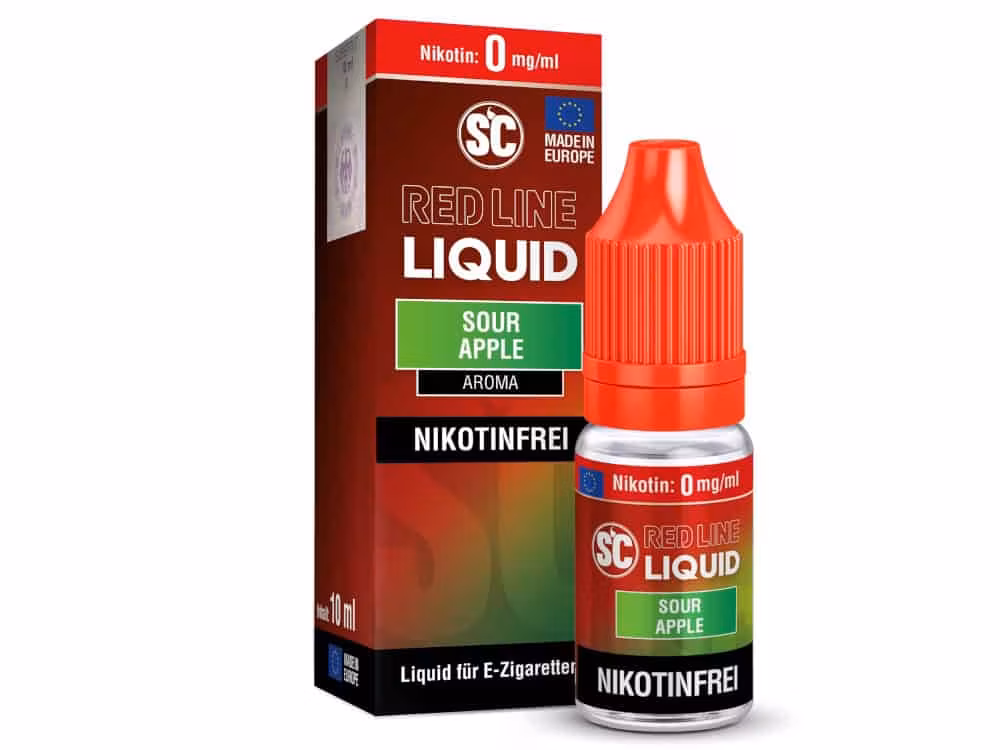 SC - Red Line - Sour Apple - Nikotinsalz Liquid 1 SC - Red Line - Sour Apple - Nikotinsalz Liquid