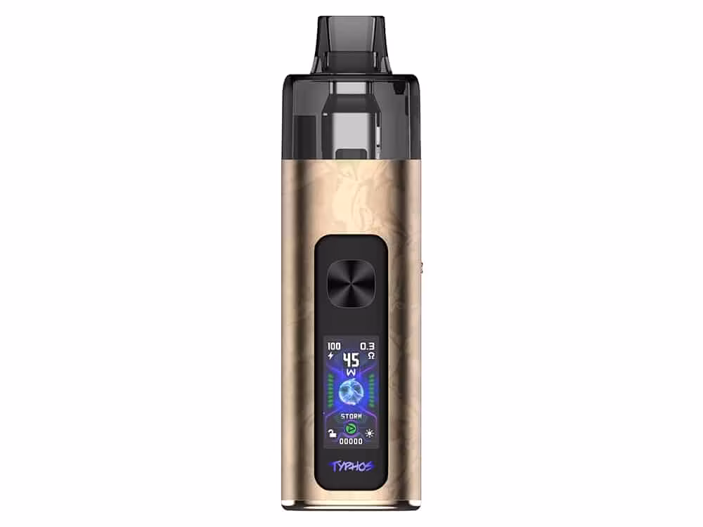 Hochwertiges Vape-Gerät mit Farbdisplay, ergonomischem Design und vielfältigen Einstellmöglichkeiten für Dampfer, ideal für Einsteiger und Profis.